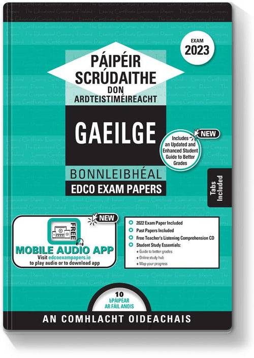 Exam Papers - Leaving Cert - Gaeilge / Irish - Bonnleibhéal / Foundation Level - Exam 2024